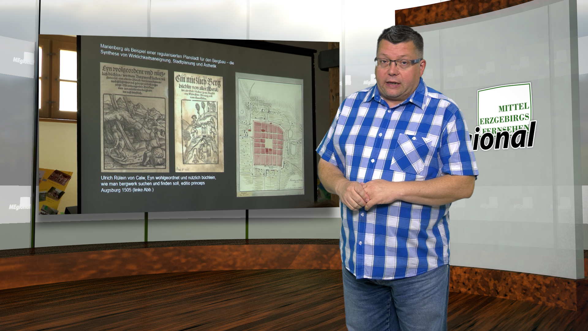MEgional am 28. September 2021mit einem Vortrag zur Stadtgründung Marienbergs
