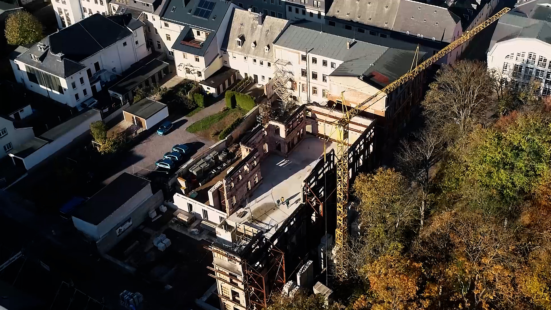 MEgional am 3. November 2021 mit einer Baustellenbesichtigung in der Baldauf Fabrik