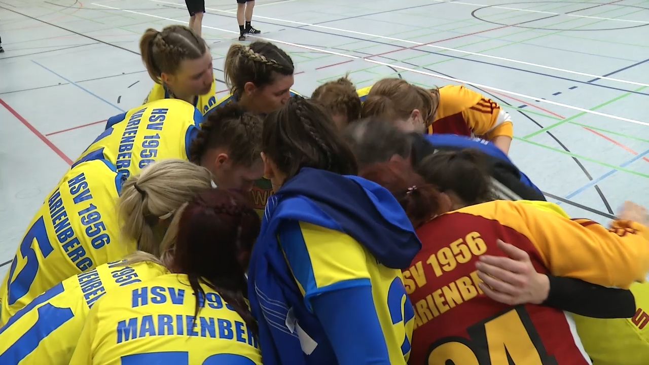 MEgional am 19. März mit dem Punktspiel der HSV Damen