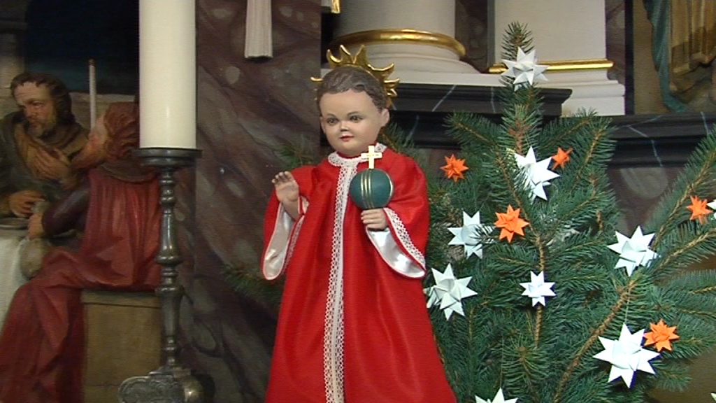 MEgional am 24. Dezember 2019 mit dem Bornkinnel von Pfarrer i.R. Dietmar Soltau