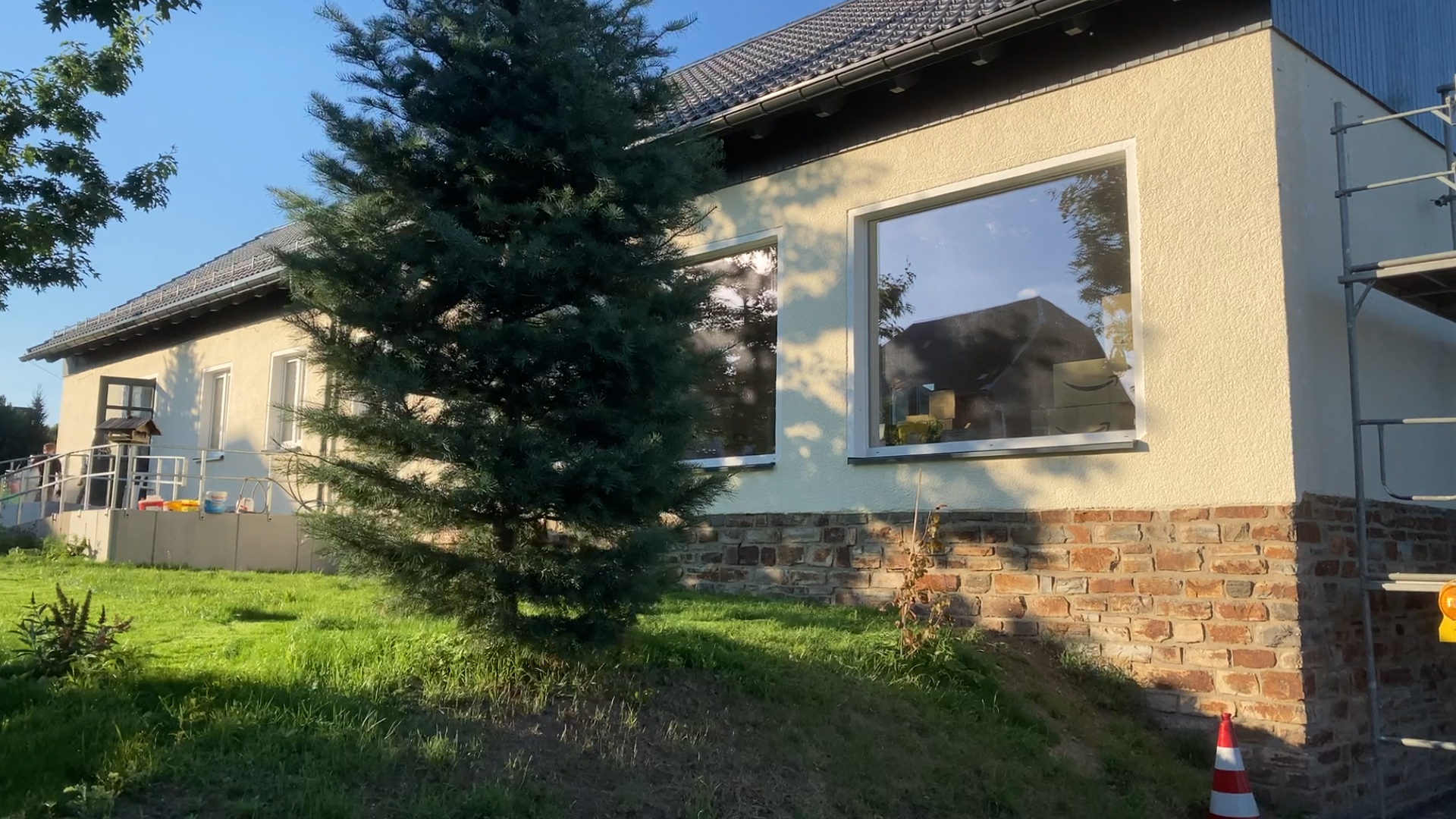 MEgional am 7. August 2020 mit der Baustelle des CVJM Lichtblick in Niederlauterstein MEgional am 7. August 2020 mit der Baustelle des CVJM Lichtblick in Niederlauterstein