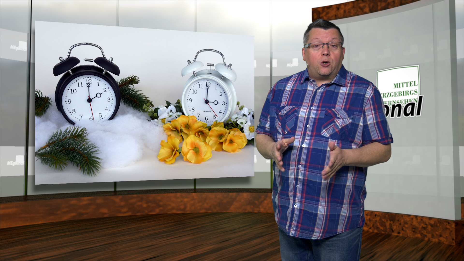 MEgional am 25. März 2022 - mit der Earth-Hour und der Zeitumstellung