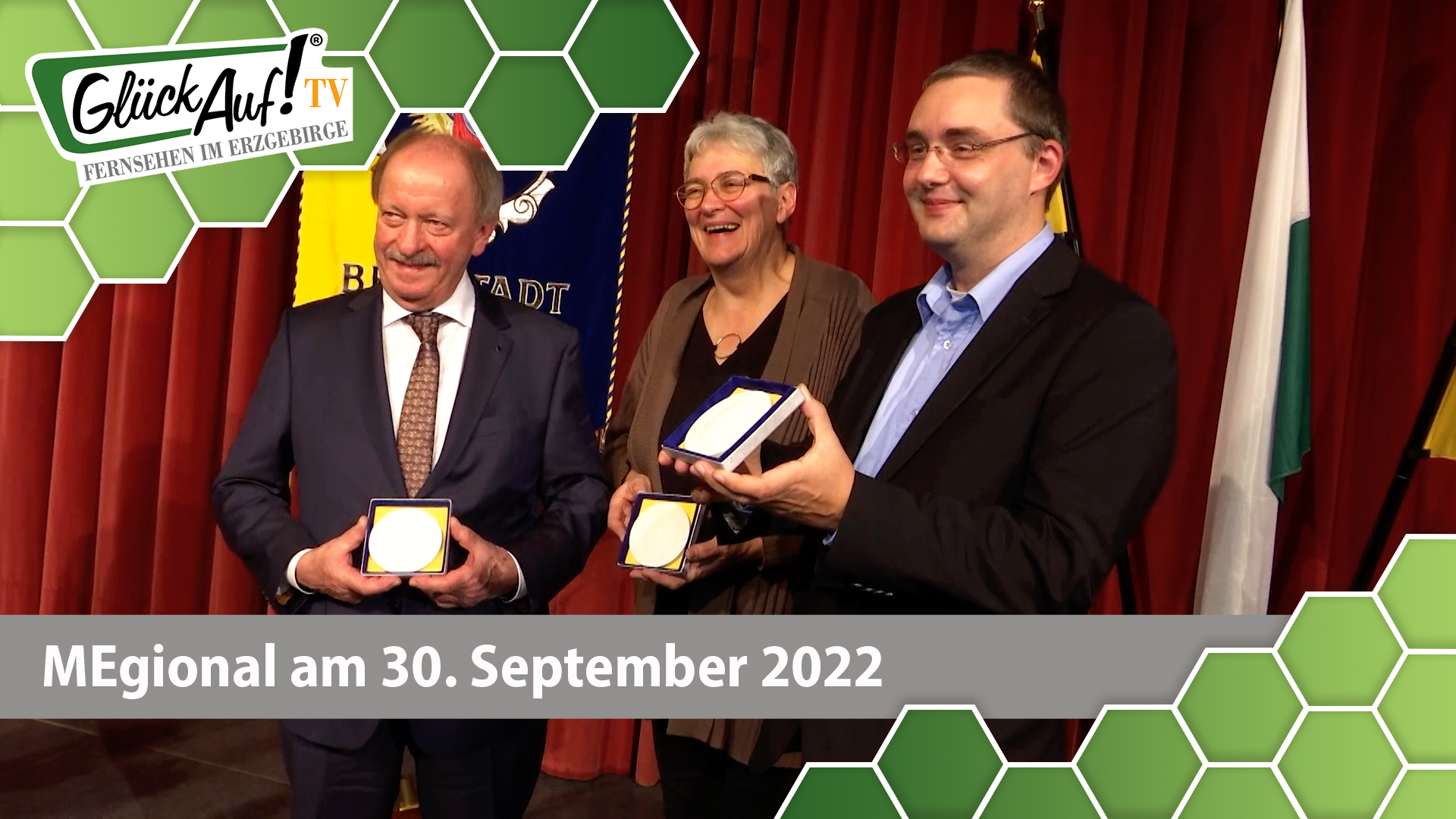 MEgional am 30. September 2022 - mit Trägern der Weißen Plakette