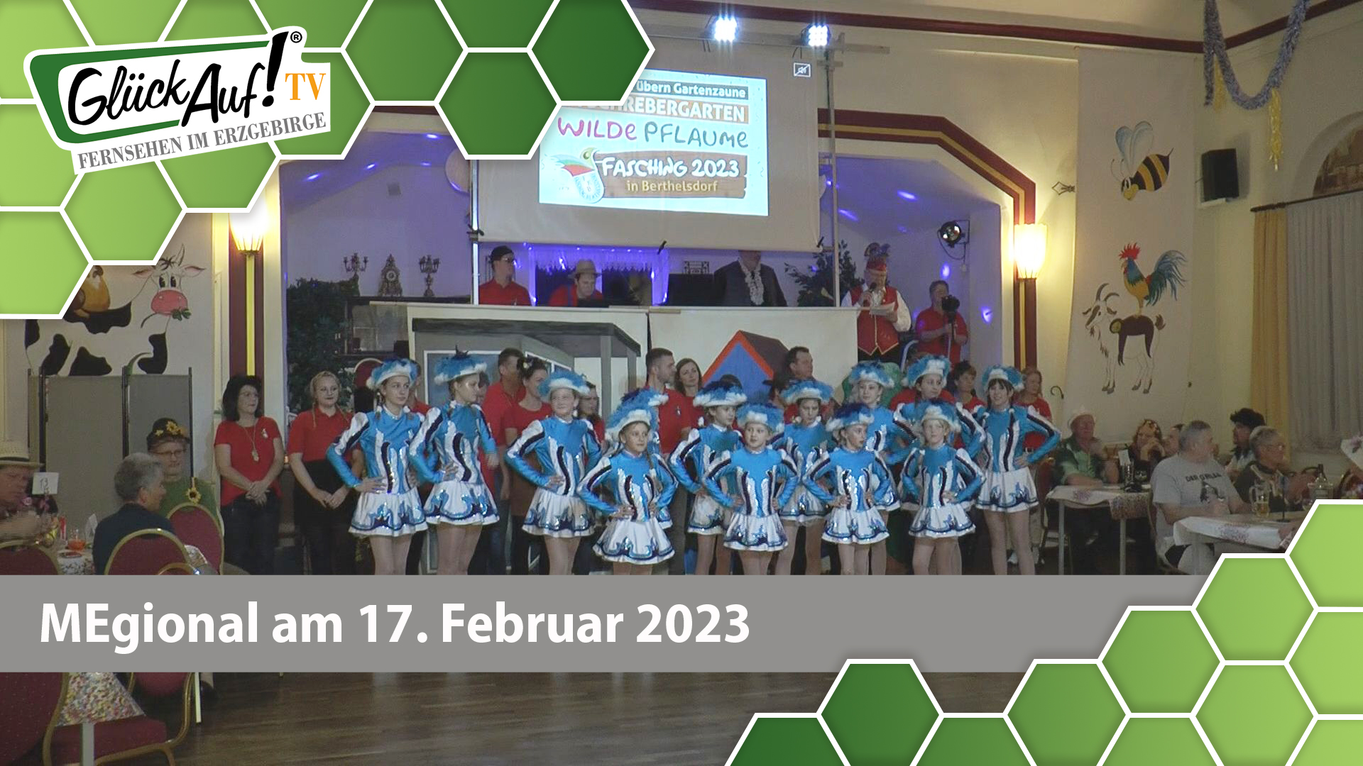 MEgional am 17. Februar 2023 - mit dem Fasching in Berthelsdorf