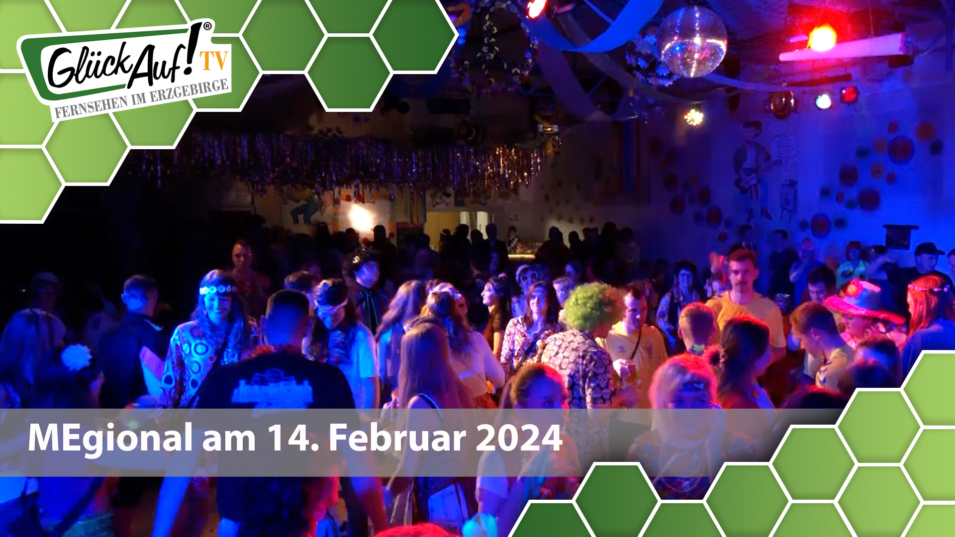 MEgional am 14. Februar 2024 mit Fasching in Burkersdorf