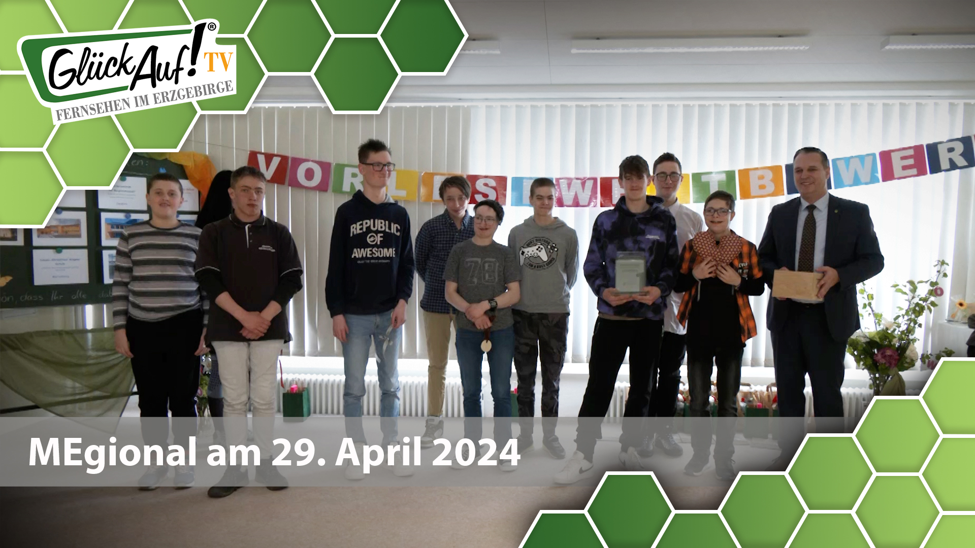 MEgional am 29. April 2024 mit dem Vorlesewettbewerb in Marienberg