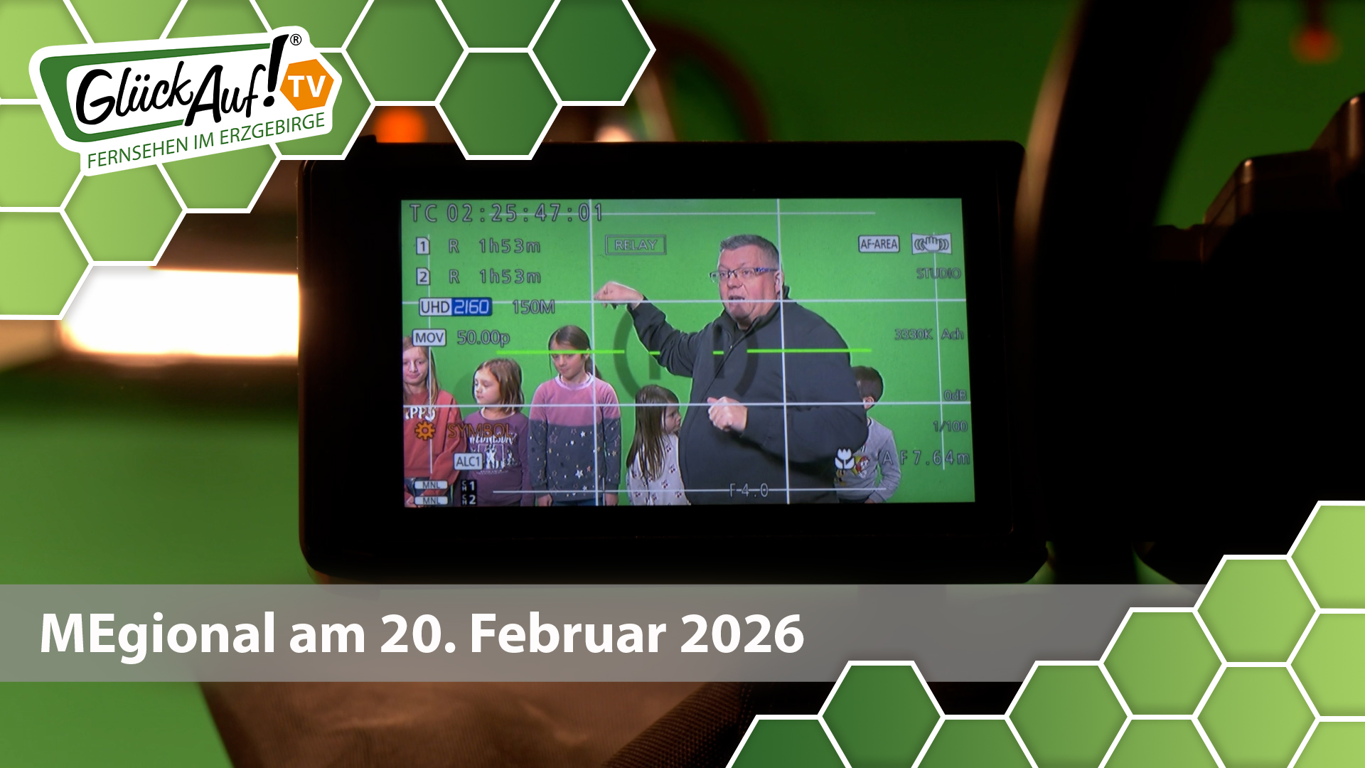 MEgional am 20. Februar mit dem Thema: Hort Launis waren bei uns im Sender zu Besuch